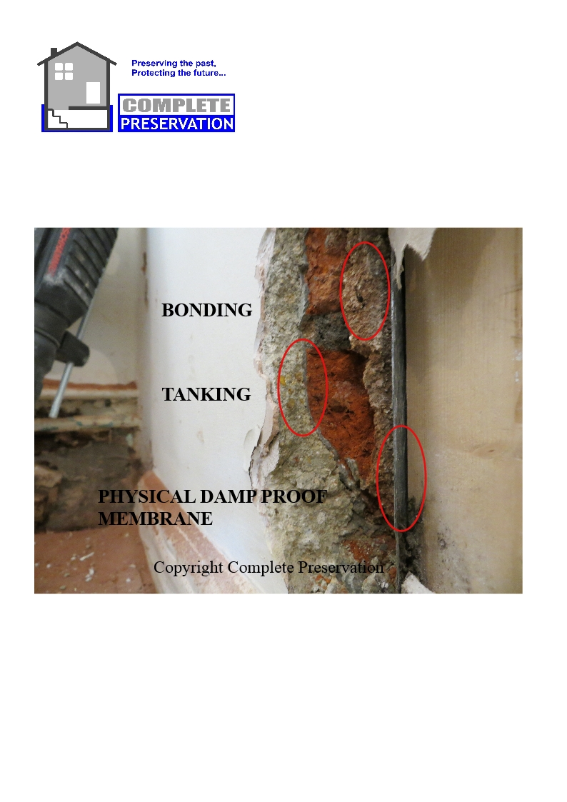 CLOSE UP OF BONDING TANKING DPM