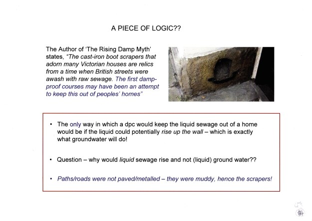 RISING DAMP, RISING DAMP MYTH