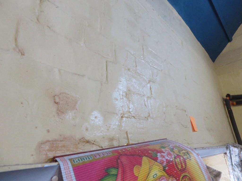 Damp chimney,  penetrating damp,&nbsp;salts?